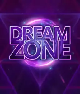 Enter the mesmerizing universe of the Dream Zone game by ELK Studios, highlighting a dynamic purple and blue cosmic backdrop with the futuristic logo shining brightly. This graphic captures a surreal atmosphere, great for players who love sci-fi, delivering a thrilling gaming experience.